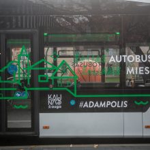 Kauno gatves išbando naujasis elektrinis autobusas