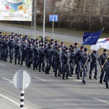Įstojimo į NATO metinių proga – kariškių bėgimas