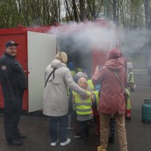 Klaipėdos ugniagesiai kviečia į atvirų durų dieną