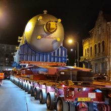 Rekordinio krovinio tranzitas per Klaipėdą – beveik be pasekmių