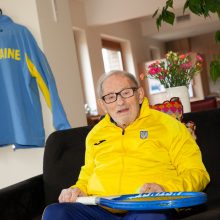 Seniausias pasaulyje teniso žaidėjas šiuo metu gyvena Lietuvoje ir švenčia 99-ąjį gimtadienį