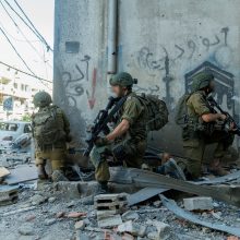 Izraelio kariuomenė: per karą Gazos Ruože iki šiol žuvo 152 kariai