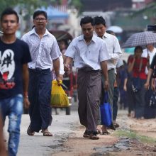 Mianmare į laisvę paleisti du „Reuters“ žurnalistai