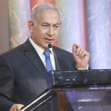 B. Netanyahu džiaugėsi draugyste tarp dviejų mažų demokratijų