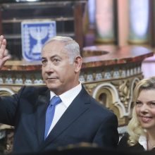 B. Netanyahu džiaugėsi draugyste tarp dviejų mažų demokratijų