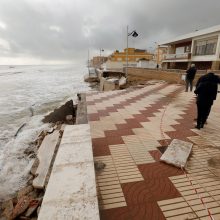 Ispanijoje audros aukų skaičius išaugo iki devynių