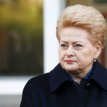 D. Grybauskaitė: Vakarams krūpčiojant Rusija stumiasi pirmyn