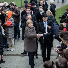 Berlyno sienos griūties 30-metis: A. Merkel paragino ginti demokratiją ir laisvę