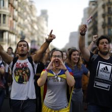 Ispanijos teismas skyrė katalonų lyderiams įkalinimo iki 13 metų bausmes