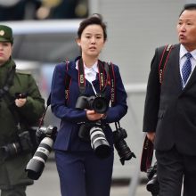 Šiaurės Korėjos lyderis Kim Jong Unas atvažiavo į Rusiją