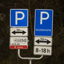 Vilnius centre esančioms ministerijoms siūlo atsisakyti rezervuotų vietų automobiliams