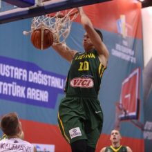 Lietuvos 18-mečių krepšinio rinktinė pergalingai pradėjo Europos čempionatą