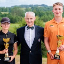 Atvirajame Lietuvos golfo čempionate – G. Mackelio ir R. Pauliukonytės triumfas