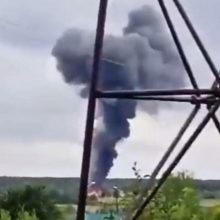 Rusijos aviacijos agentūra: J. Prigožinas buvo prie Tverės sudužusiame lėktuve 