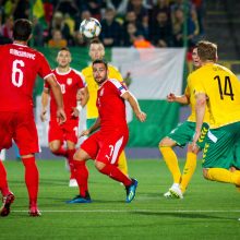 Lietuvos futbolininkai nusileido serbams