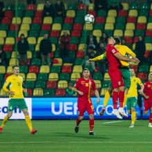 Tautų lygoje – apmaudus Lietuvos futbolininkų pralaimėjimas Rumunijai