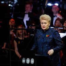 Teikiant nacionalines kultūros premijas, prezidentė paragino gerbti meno įvairovę