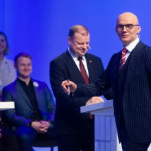 Kandidatai diskutavo dėl Ukrainos ateities: pabrėžė korupcijos ir oligarchų problemą