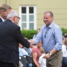 G. Nausėda linkėjo neprarasti įgimto žinių troškimo 