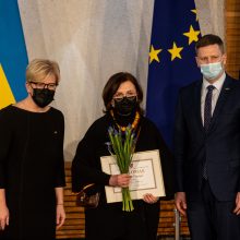 Įteiktos Vyriausybės kultūros ir meno premijos: kūryba turi nugalėti neapykantą ir destrukciją