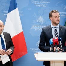 Prancūzų ministras Vilniuje: Kinija turi gerbti ES kaip „stiprų ir vieningą“ vienetą 
