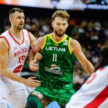 Į Europos čempionatą – pakilia nuotaika: Lietuvos krepšinio rinktinė nugalėjo Juodkalniją