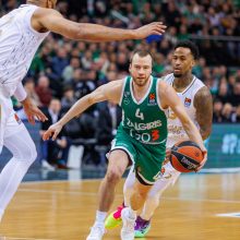 „Žalgiris“ sutriuškino ASVEL krepšininkus