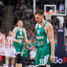 „Žalgiris“ po atkaklios kovos nusileido vienvaldžiams Eurolygos lyderiams