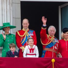 Iškilmingame parade Londone minima karaliaus Charleso III gimimo diena