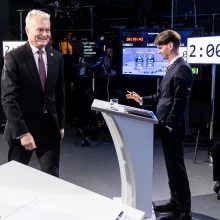 Kandidatai į prezidentus sutaria dėl būtinybės užsienio politikoje kalbėti „vienu balsu“ 