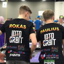 Kauno moksleiviai – pasaulio robotikos čempionai