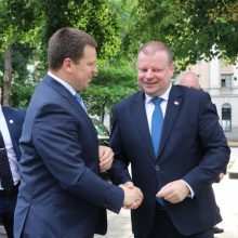 Saulius Skvernelis ir Juri Ratas