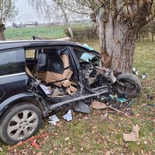 Skaudi nelaimė: Kretingos rajone avarijoje žuvo du žmonės