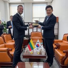 G. Landsbergis: Lietuva gali būti atspirties tašku Pietų Korėjos įmonėms plečiant rinką ES
