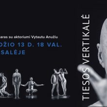 Kauno dramos teatras kviečia į susitikimą su aktoriumi V. Anužiu ir knygos apie jį pristatymą