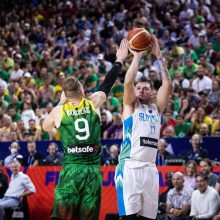 Drama Europos čempionato starte: pirmavę lietuviai lemiamu momentu krito prieš Slovėniją