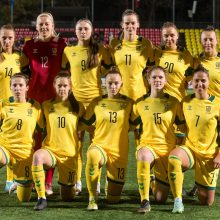 Lietuvos moterų rinktinė neprilygo Italijos futbolininkėms