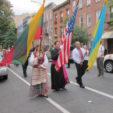 Ukrainos Nepriklausomybės dienos proga – „Baltijos kelias“ Niujorke