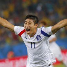 Rusijos ir Pietų Korėjos futbolo rinktinių dvikova baigėsi lygiosiomis