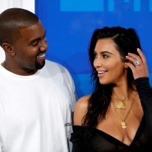 Kim Kardashian West  ir Kanye Westas