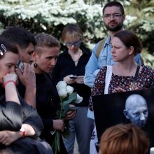 Maskvoje palaidoti CAR nužudyti žurnalistai