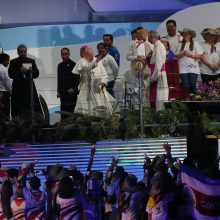 Popiežiui apsilankius Panamos kalėjime paleisti 11 jaunų pažeidėjų
