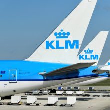 KLM savaitgalį atšaukia dešimtis skrydžių iš Amsterdamo Schipholio oro uosto