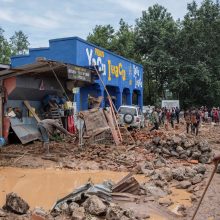 Ruandoje potvynių aukų skaičius išaugo iki 127 