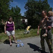 Rusams apšaudžius Nikopolį žuvo du žmonės