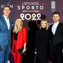 Lietuvos sporto apdovanojimų šventėje pagerbti geriausi 2022-ųjų olimpiečiai ir paralimpiečiai