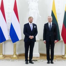 Nyderlandų karalius: Lietuva suvaidino svarbų vaidmenį savo reakcija į karą prieš Ukrainą