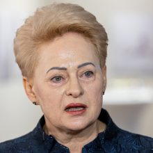 J. Prigožino žygį į Maksvą D. Grybauskaitė vadina kova tarp dviejų nusikaltėlių