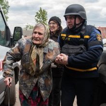 Gubernatorius: Charkivo regione evakuota beveik 10 000 gyventojų