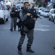 Jeruzalėje nušautas į žydų policininkus šaudęs palestinietis